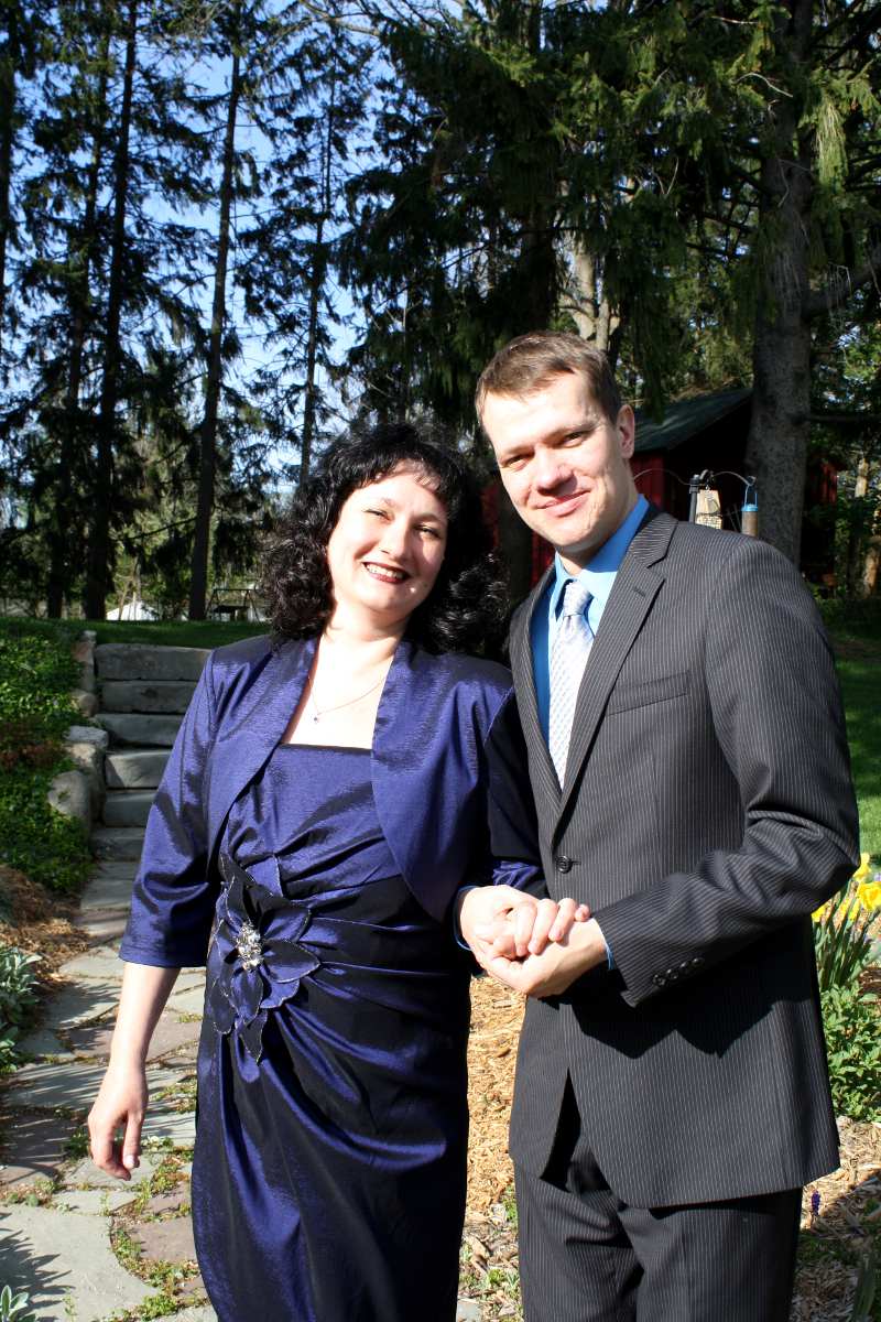 With Valentina Shmyreva