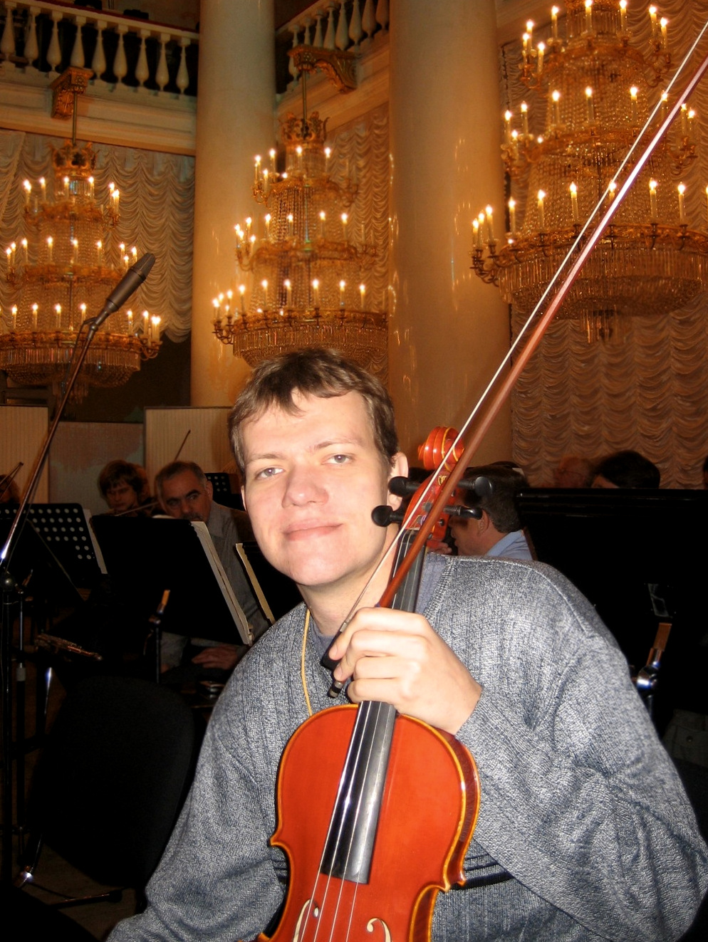 With Novosibirsk State Symphony in Saint Petersburg