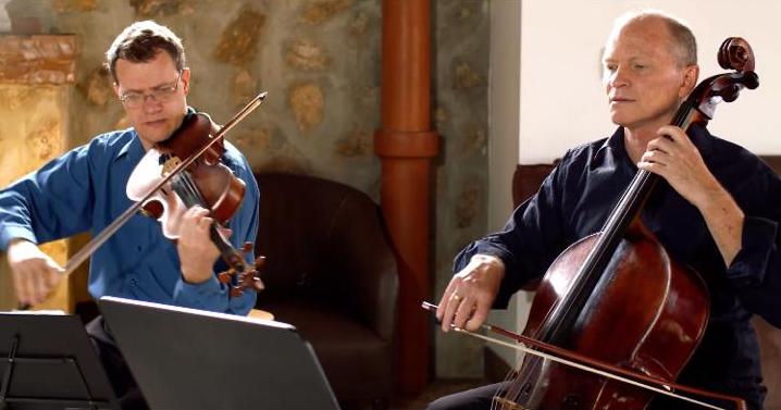 Mikhail Bugaev, Viola. Philip Hansen, Cello. Sagarana Quartet